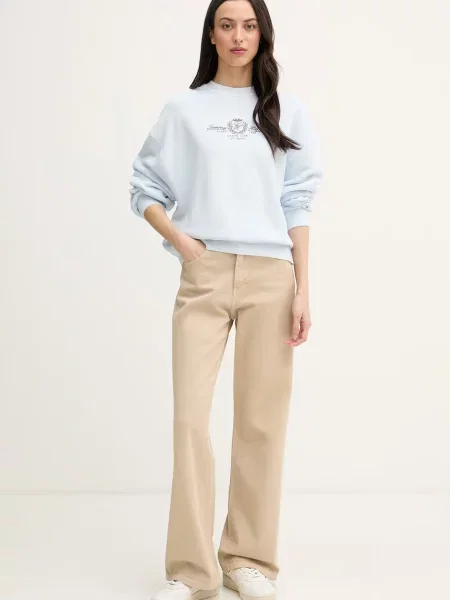 Tommy Hilfiger hanorac pentru femei. din albastru