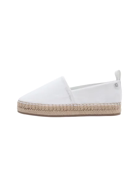 Calvin Klein Espadrile alb