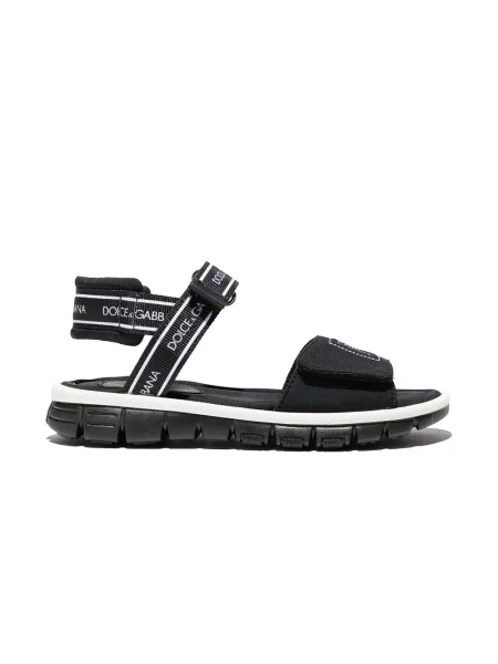 Sandały dziecięce Dolce And Gabbana czarne