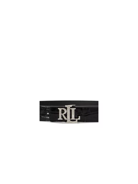 LAUREN RALPH LAUREN Pas črna
