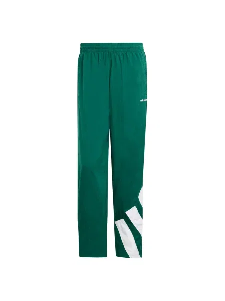 ADIDAS ORIGINALS Kalhoty Adicolor tmavě zelená bílá