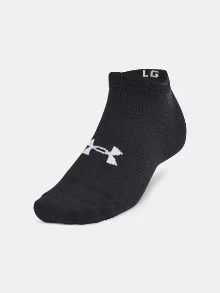 Unisexové ponožky Under Armour Unisex UA Essential Low čierna