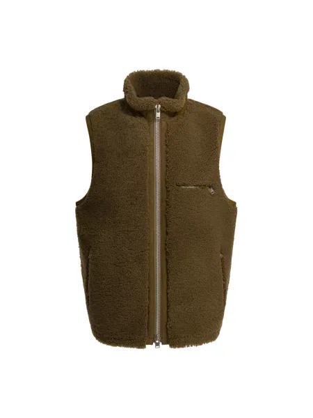 Kamizelka Nonnative skórzana brązowa