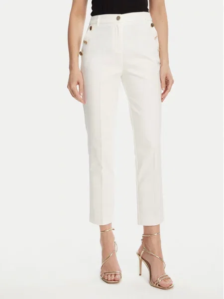 Chino hlače Morgan bela