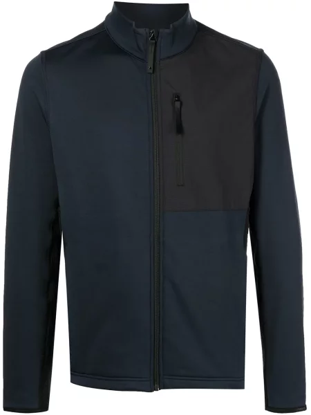 Geacă Aztech Mountain din fleece albastru