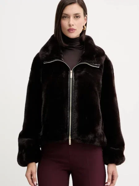 Fracomina kurtka przejściowa brązowy