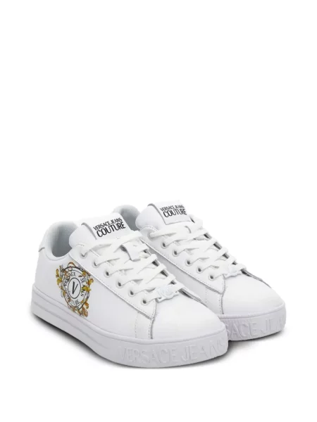 Sneakerși Versace Jeans Couture cu imagine alb