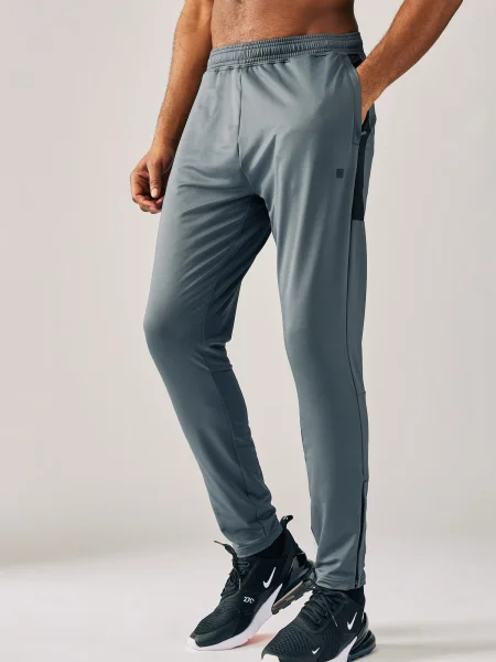 Next Pantaloni gri bazalt negru