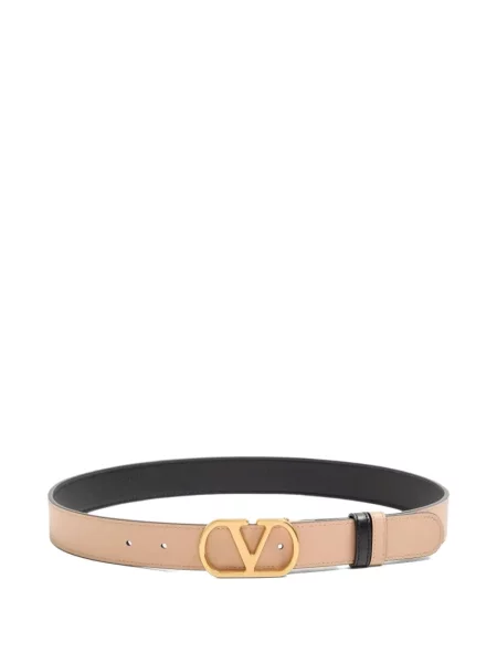 Curea Valentino Garavani din piele negru