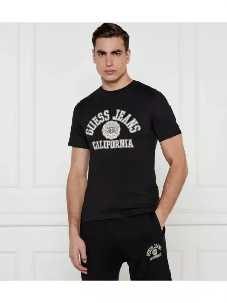 Guess Jeans Tricou negru