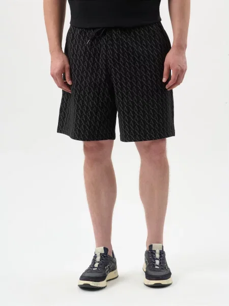 Шорти Armani Exchange чорні