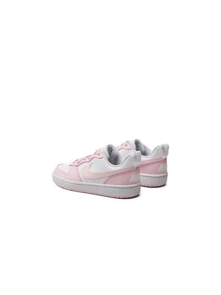 Sneakersy Nike Court Borough Low Recraft Gs Růžová bílé