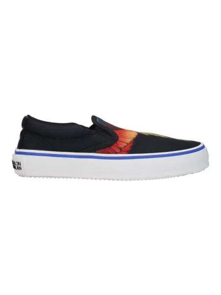 Sneakersy Marcelo Burlon County Of Milan wsuwane czarne