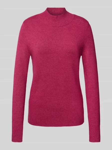 Sweter z dzianiny ze stójką Christian Berg Woman