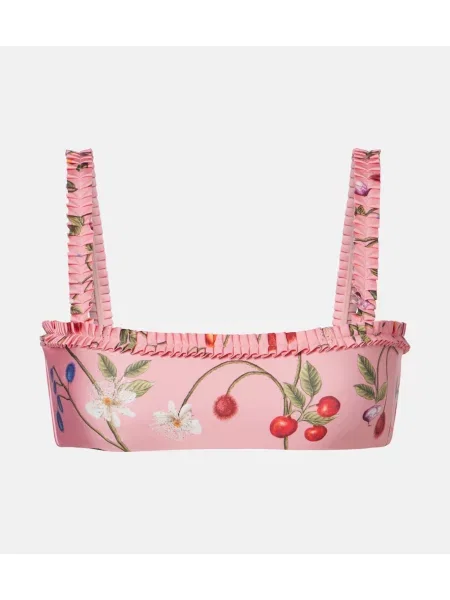 Top Agua By Agua Bendita cu imagine roz