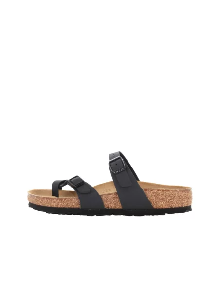 Birkenstock Mayari Birko-Flor Black Regular Fit Unisex Sandały Birkenstock Size: czarny