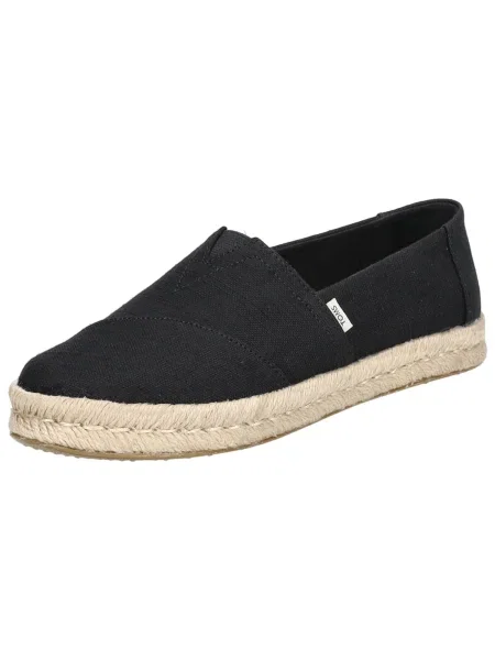 TOMS Espadrile Alpargata negru