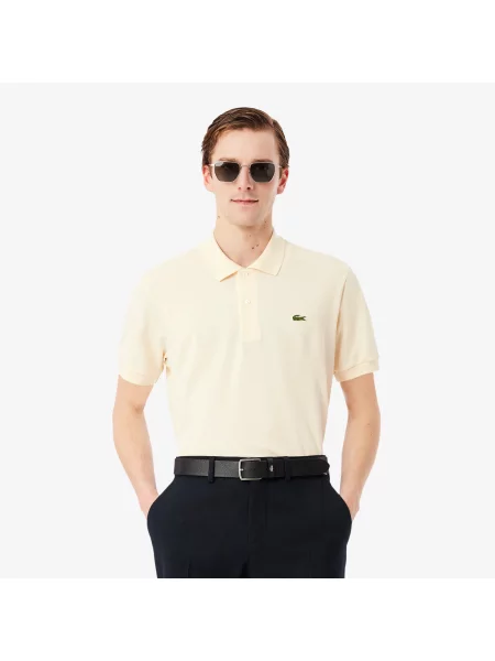 Lacoste Koszulka Polo Light Classic Fit beżowa