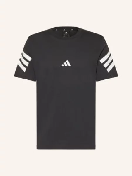 T-shirt o kroju regular fit z czystej bawełny Adidas Sportswear czarna