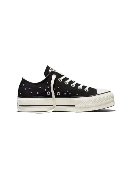 Converse Chuck Taylor All Star Lift Platform Mini Studs Black Kobiety Buty sportowe Converse Size: czarny