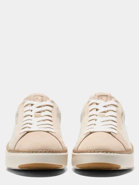 Кожаные кеды Cole Haan бежевые