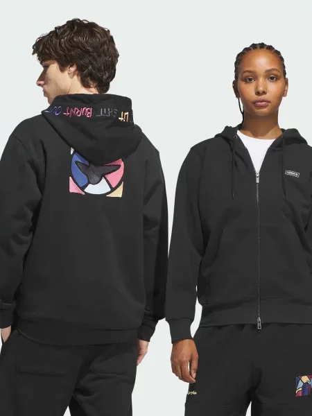 Худи Adidas черное