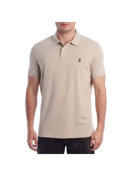 Tricou polo U.s. Polo Assn. bej