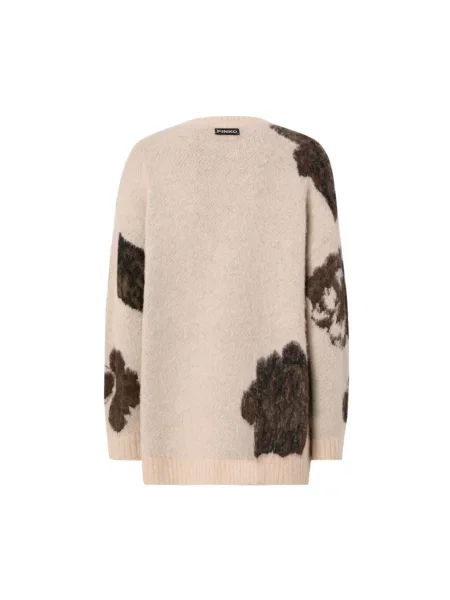 Sweter Pinko wełniany beżowy