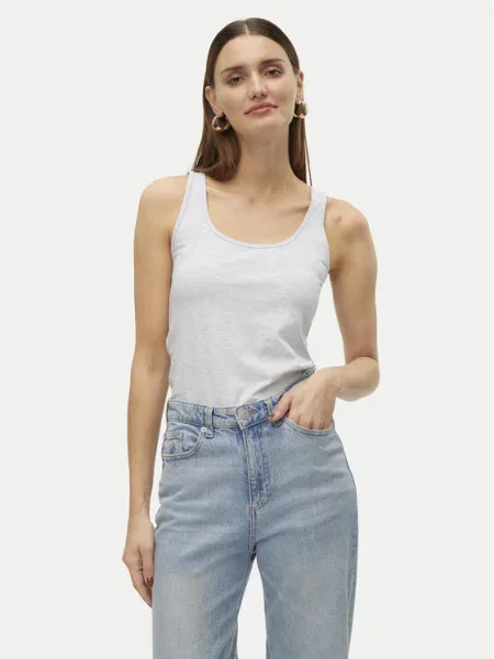 Топ Vero Moda сиво