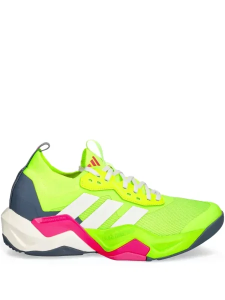 Sneakersy Adidas Terrex sznurowane w paski koronkowe czarne