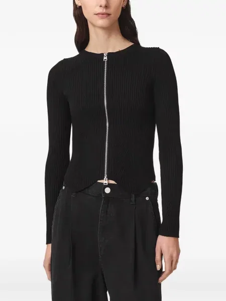 Cardigan Allsaints tricotate negru