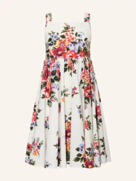 Dolce & Gabbana Šaty / červená / modrá bílá