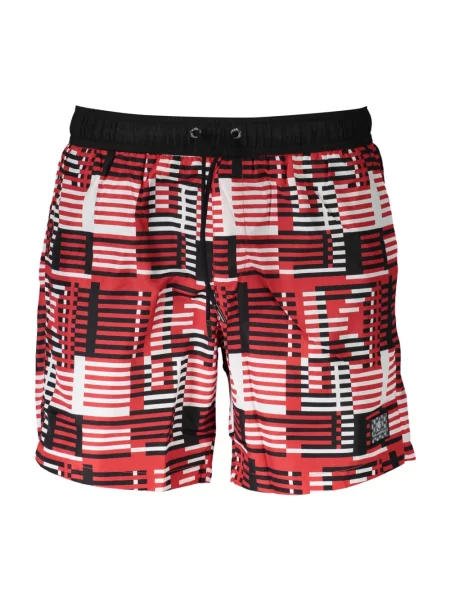 Wielobarwność kąpielówki Karl Lagerfeld Beachwear czerwone
