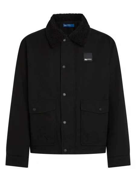 KARL LAGERFELD JEANS Geacă de primăvară-toamnă negru
