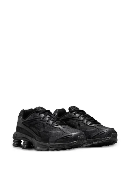 Sneakerși Nike Air Max cu șireturi din dantelă cu autograf negru
