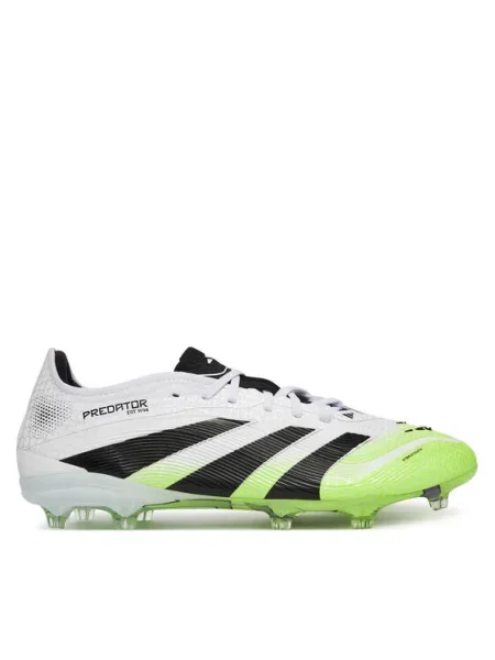 Adidas Ghete pentru fotbal Predator Pro alb