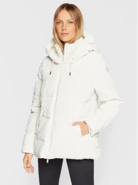 Péřová bunda CMP Fix Hood bílá