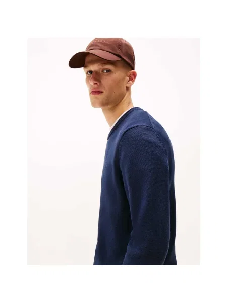 Pulover Tommy Jeans albastru