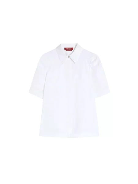 Max Mara Studio Bluzka Amore weiss biała