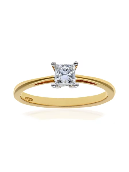 DIAMANT LETERNEL Prsteň zlatá