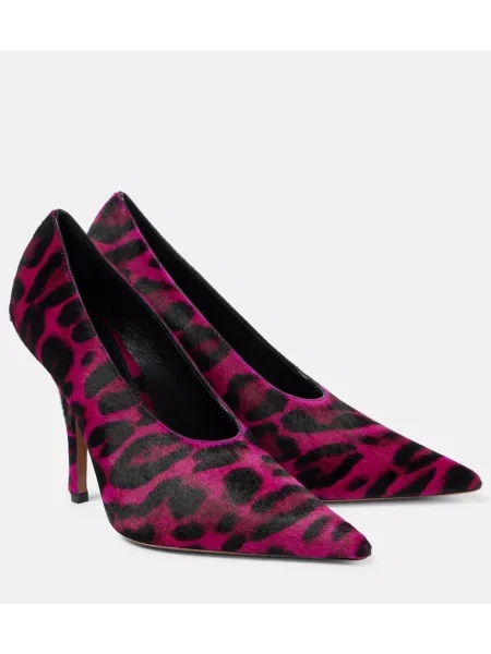 Pantofi cu toc Paris Texas cu imagine cu model leopard