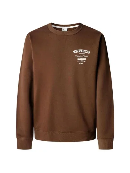 Geacă de blugi Pepe Jeans maro