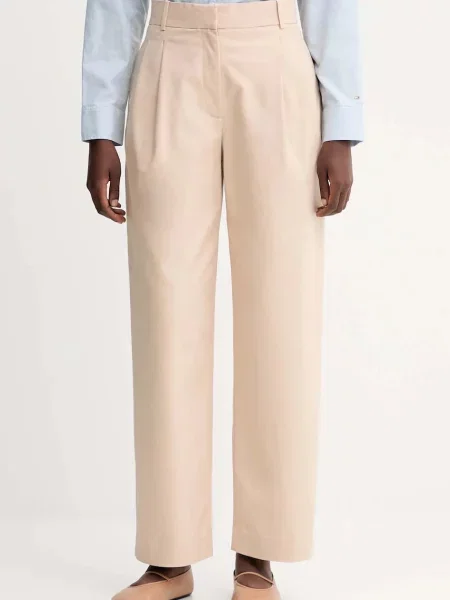 Calvin Klein Kalhoty béžové