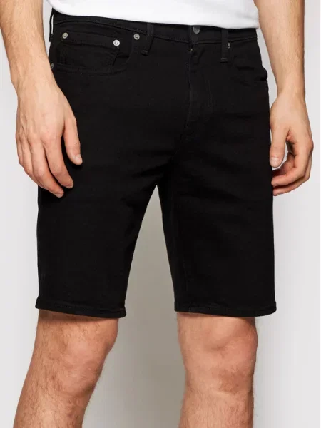 Levi's® Kratke traperice crna