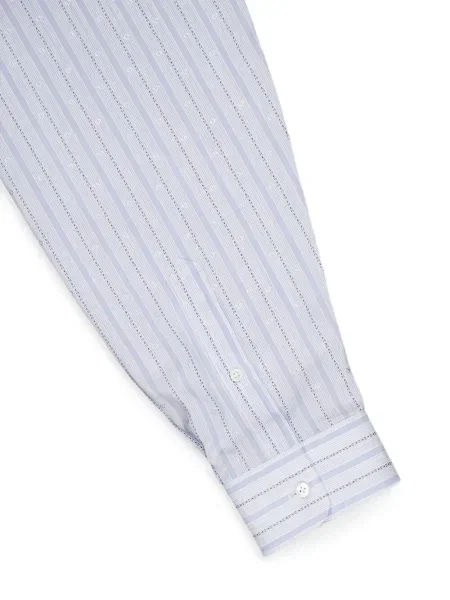 Cămașă Fendi cu dungi albastru