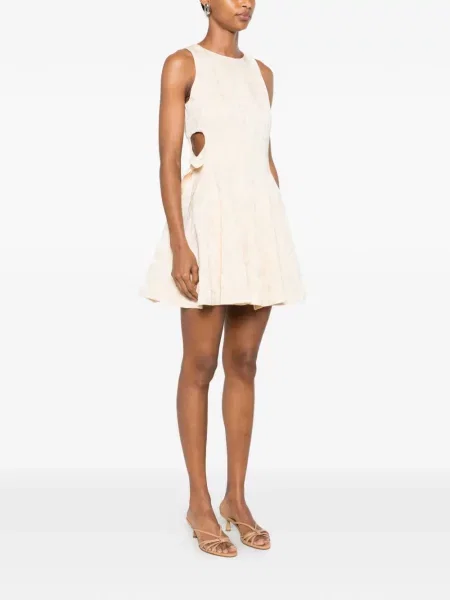 Rochie mini Sandro cu model floral din jacard