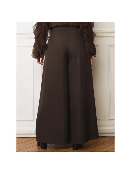 Pantaloni La Modeuse maro