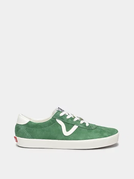 Замшеві Кеди низькі Vans Sport Low зелений