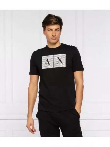 Armani Exchange Tricou negru