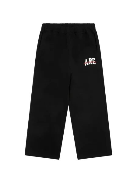 Reversibil pantaloni Aape By A Bathing Ape cu imagine alergare negru